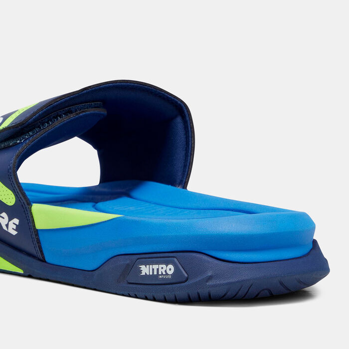 PUMA Men's Dream Nitro Future Slides Blue PUMA Men's Dream Nitro Future Slides Blue image number 3