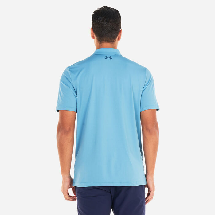 Under Armour Men's UA Performance 3.0 Polo Shirt Blue image number 1