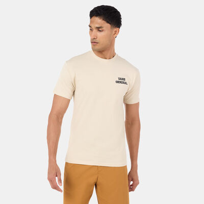 Vans Men's Skull Void Classic T-Shirt Beige