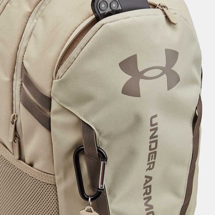 Under Armour Hustle 6.0 Backpack Beige Under Armour Hustle 6.0 Backpack Beige image number 4
