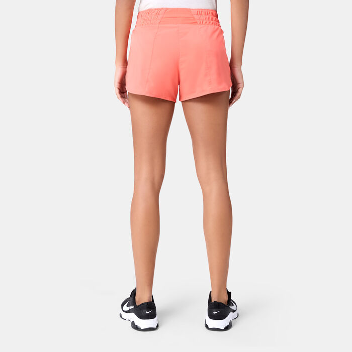 Nike Women's One Swoosh Dri-FIT Running Shorts Peach Nike Women's One Swoosh Dri-FIT Running Shorts Peach image number 1