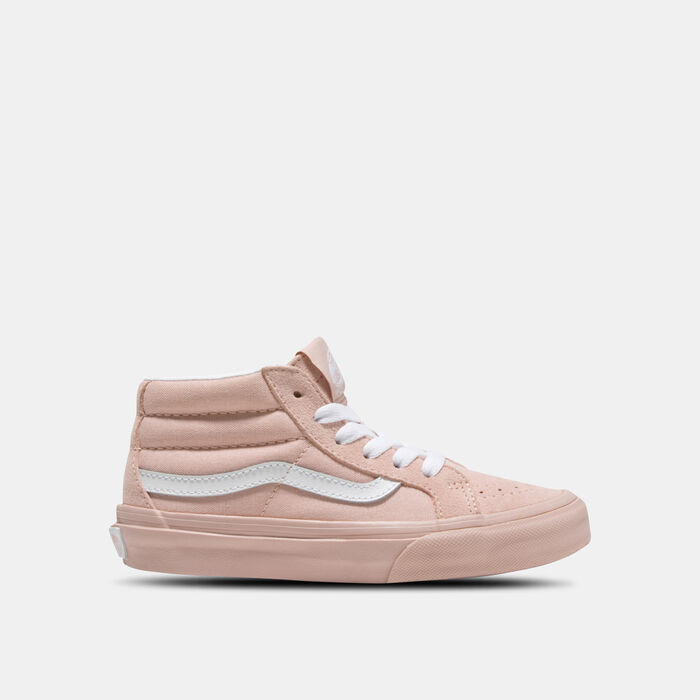 Vans Kids' Sk8-Mid Reissue Shoes Pink image number 0