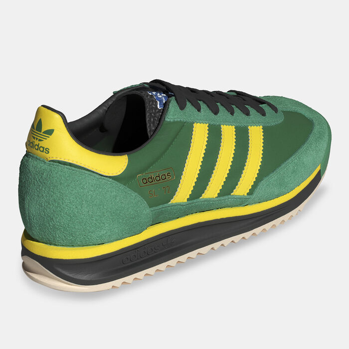 adidas Originals Men's SL 72 Shoes Green adidas Originals Men's SL 72 Shoes Green image number 2