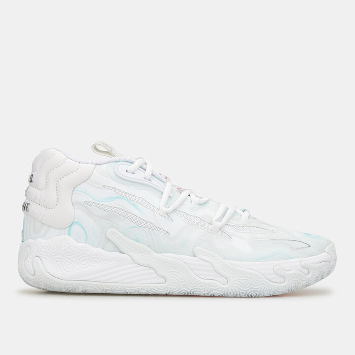 PUMA Men's LaMelo Ball MB.03 Basketball Shoes White image number 0