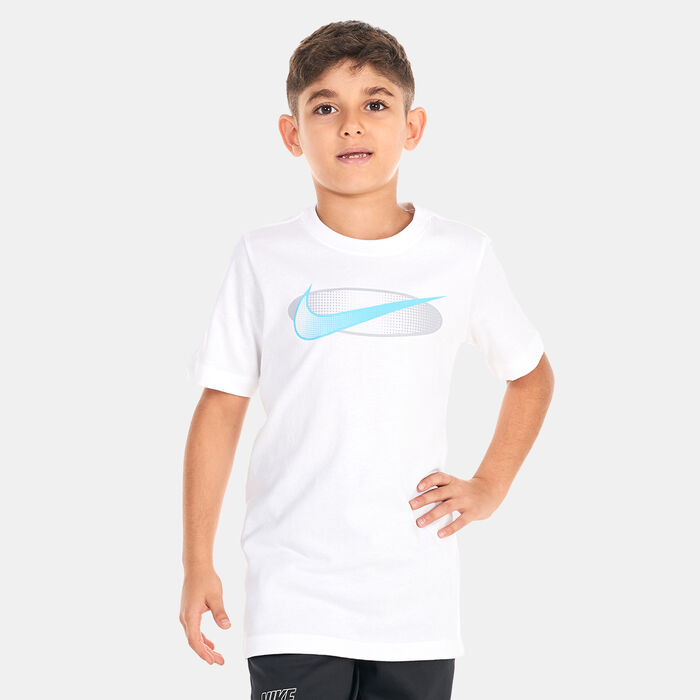 Nike Kids' Sportswear Core Brandmark T-Shirt White Nike Kids' Sportswear Core Brandmark T-Shirt White image number 0
