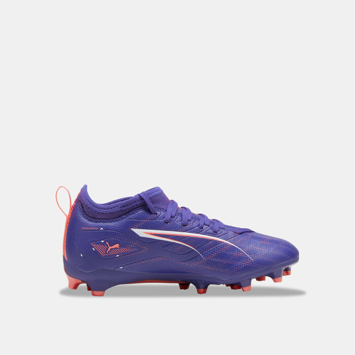 PUMA Kids' ULTRA 5 MATCH Firm Ground/Artificial Ground Football Shoes White PUMA Kids' ULTRA 5 MATCH Firm Ground/Artificial Ground Football Shoes White image number 2