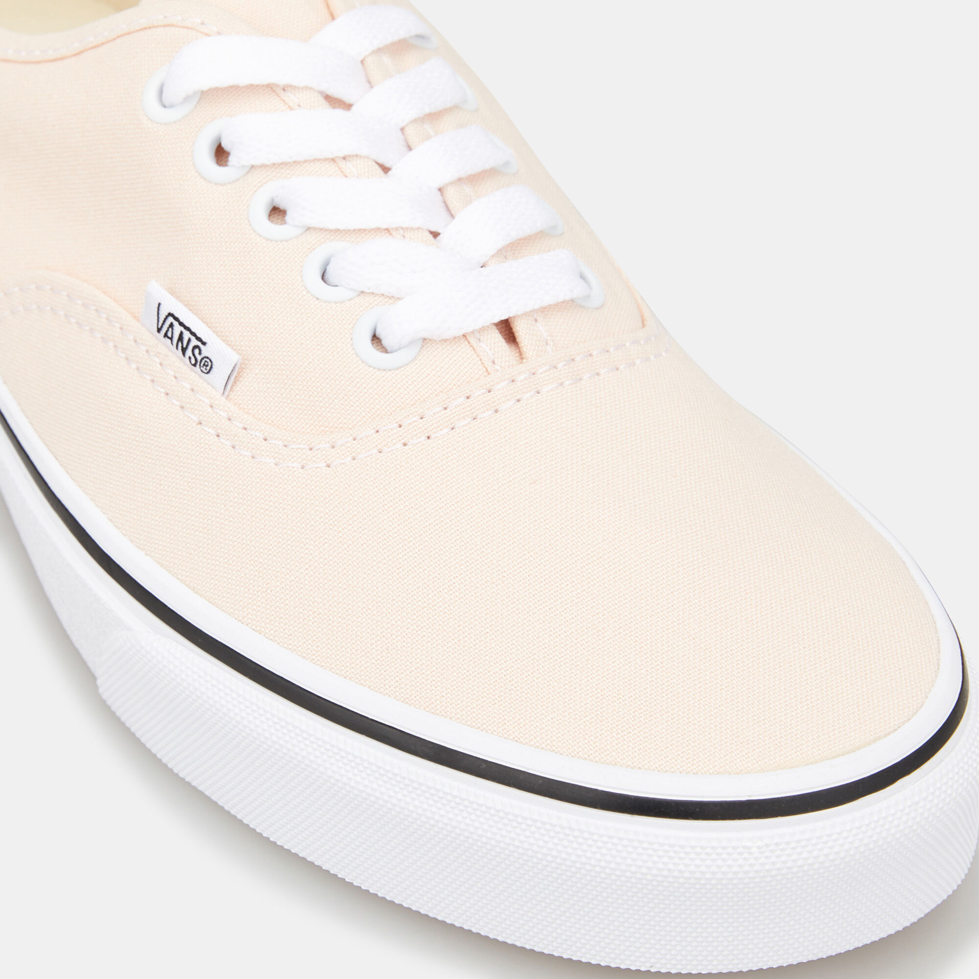 Birch true white vans authentic top