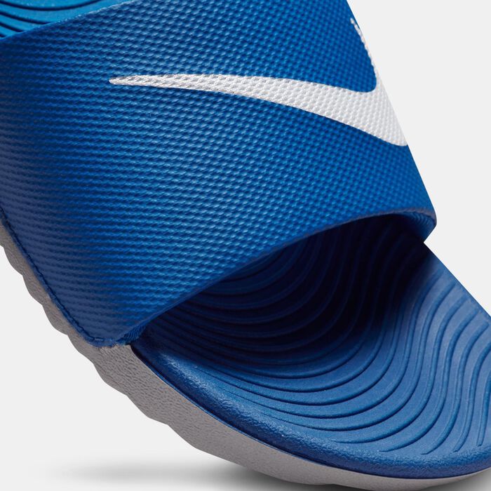Nike Kids' Kawa Slides (Older Kids) Blue image number 4