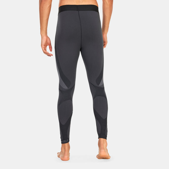 adidas Men’s PRIMEKNIT Yoga Seamless Training 7/8 Tights Grey image number 1