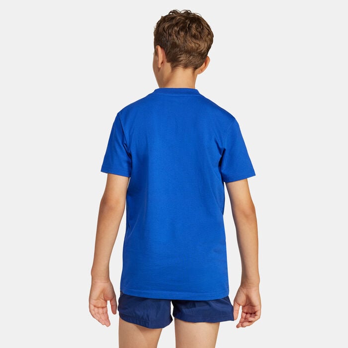 adidas Kids' Essentials T-Shirt Blue adidas Kids' Essentials T-Shirt Blue image number 1