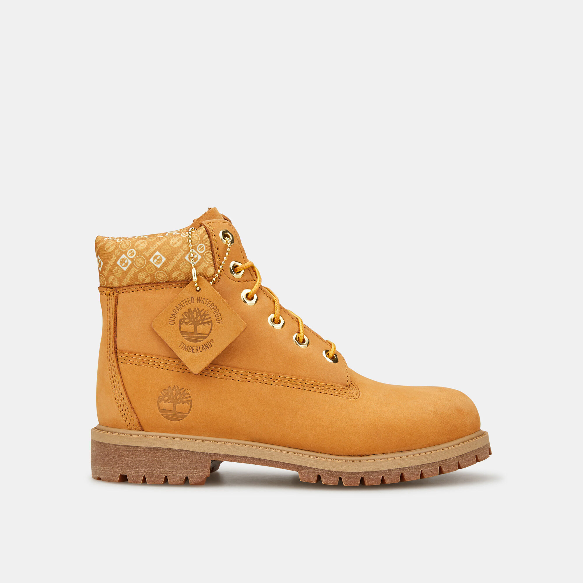 Buy Timberland Kids Premium 6 Inch Waterproof Boot yellow in KSA SSS