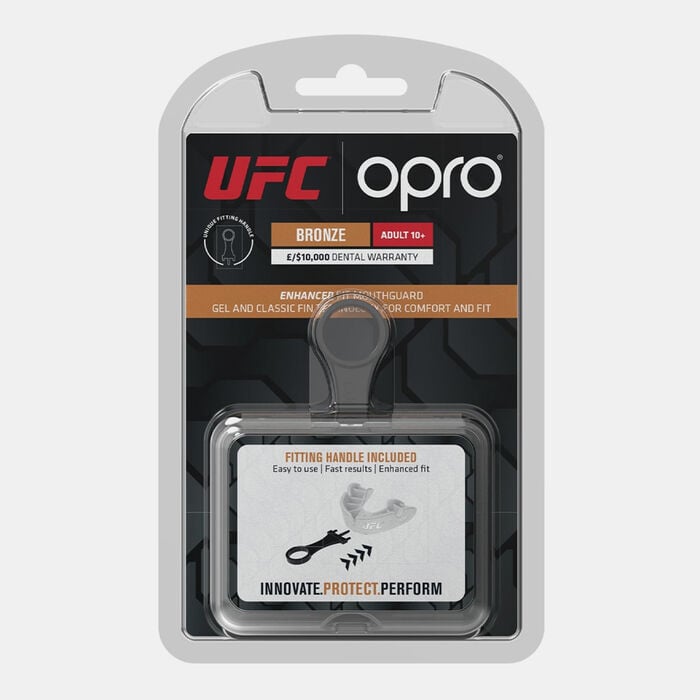 OPRO Self-Fit UFC Bronze-Level MMA Mouth Guard White OPRO Self-Fit UFC Bronze-Level MMA Mouth Guard White image number 1