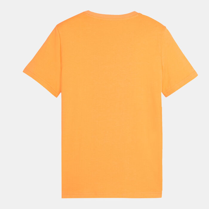 PUMA Kids' ESS+ Logo Lab Summer T-Shirt Orange PUMA Kids' ESS+ Logo Lab Summer T-Shirt Orange image number 1