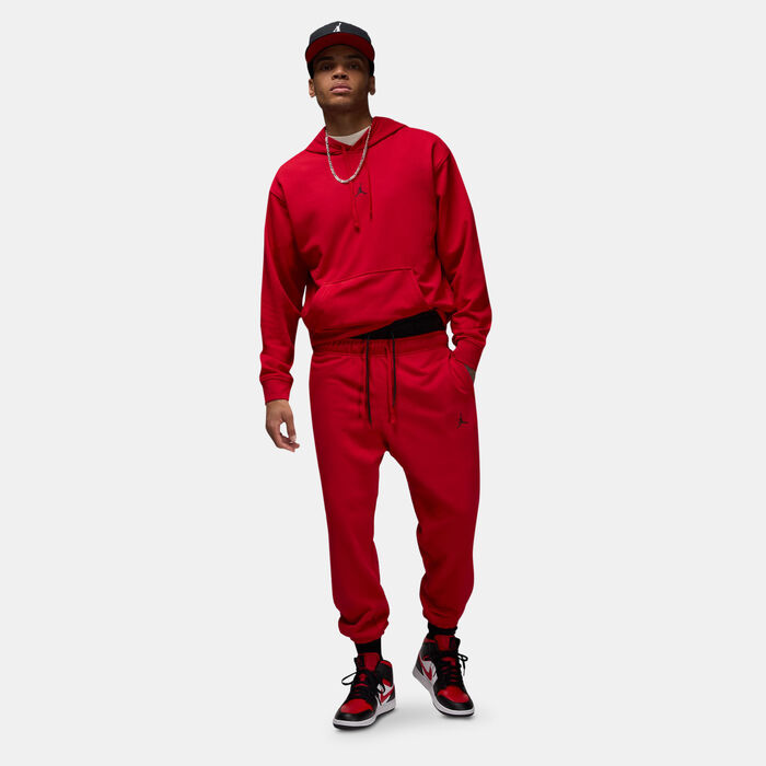Jordan Men's Sport Crossover Dri-FIT Hoodie Red image number 2
