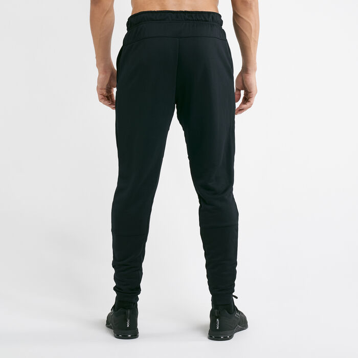 men's tapered fleece training pants
