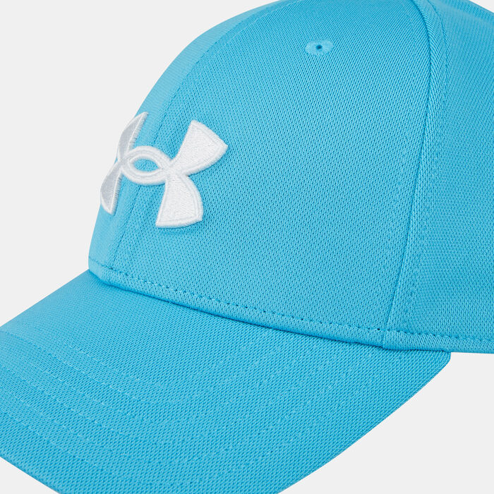 Under Armour Men's UA Blitzing Adjustable Cap Blue Under Armour Men's UA Blitzing Adjustable Cap Blue image number 2