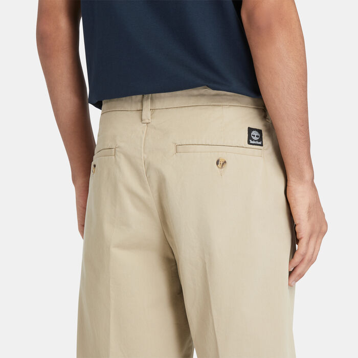 Timberland Men's Squam Lake Stretch Chino Shorts Brown image number 3