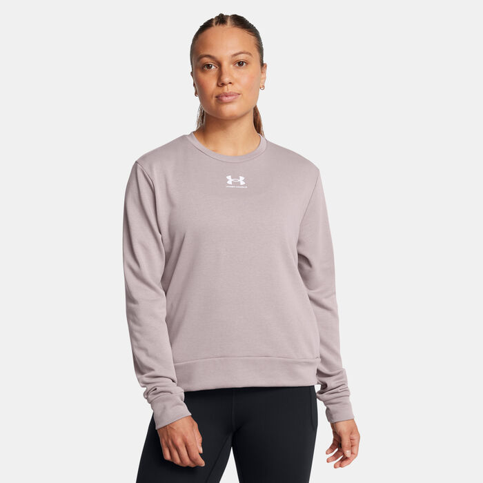 Under Armour Women's Rival Sweatshirt Grey image number 0