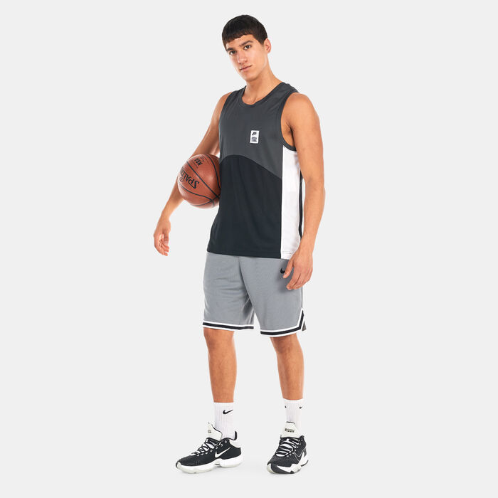 Nike Men's Starting 5 Dri-FIT Basketball Jersey Grey image number 2