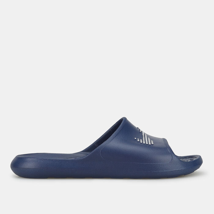 Nike Men's Victori One Shower Slide Blue Nike Men's Victori One Shower Slide Blue image number 1