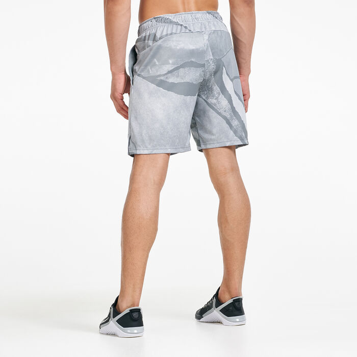 Nike Men's Dri-FIT Allover Print Shorts Grey Nike Men's Dri-FIT Allover Print Shorts Grey image number 1