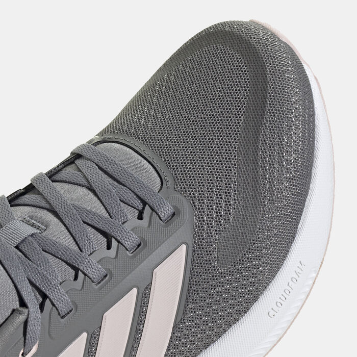 adidas Women's Runfalcon 5 Wide Running Shoes Grey adidas Women's Runfalcon 5 Wide Running Shoes Grey image number 4