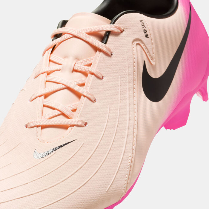 Nike Men's Phantom GX 2 Academy Firm Ground/Multi-Ground Football Shoes Peach image number 4
