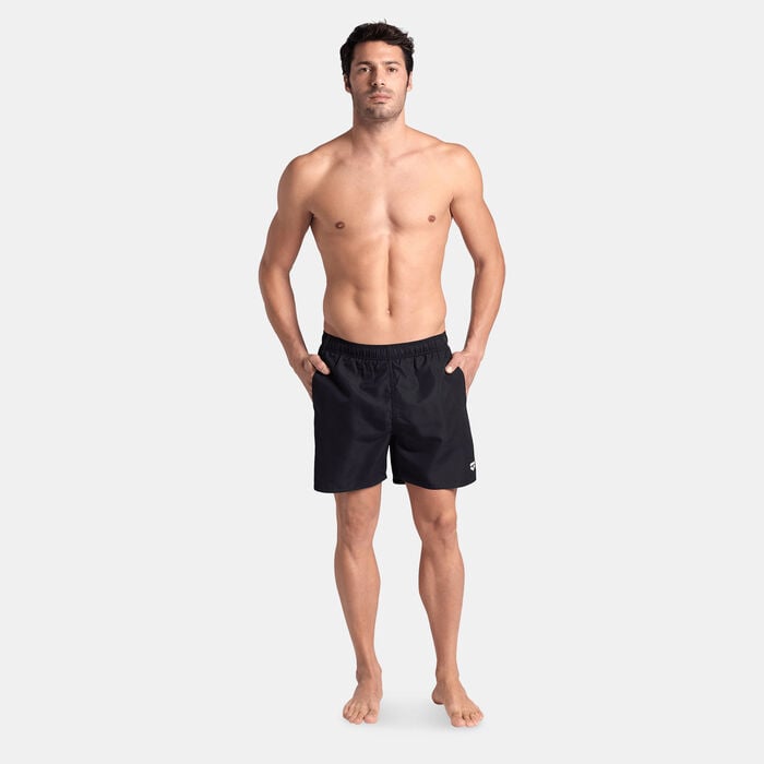 Arena Men's Fundamentals Boxer Swimming Shorts Black Arena Men's Fundamentals Boxer Swimming Shorts Black image number 2