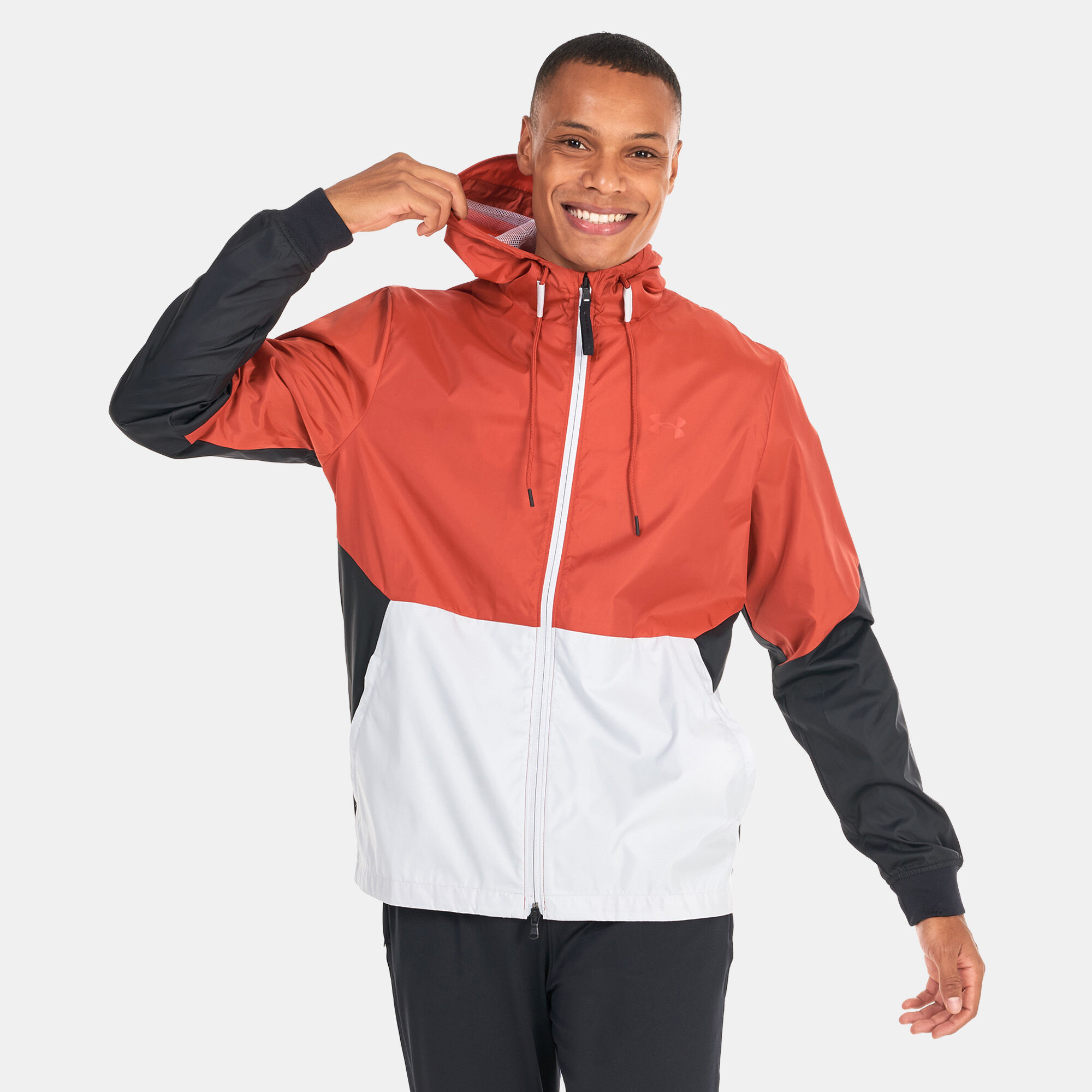 Under armour men's sportstyle colorblocked windbreaker 2025