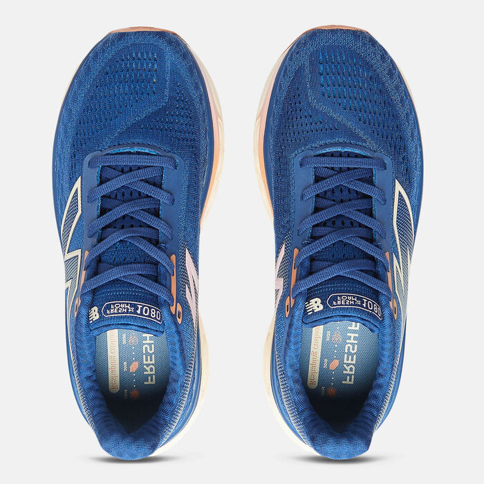 New Balance Women's Fresh Foam X 1080v14 Running Shoes Blue New Balance Women's Fresh Foam X 1080v14 Running Shoes Blue image number 4