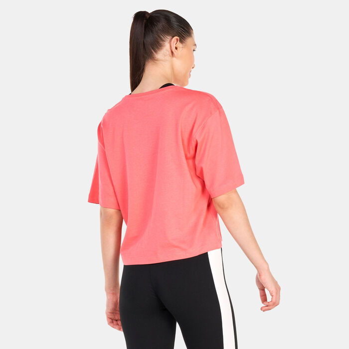 PUMA Women's Summer Splash Graphic T-Shirt Pink PUMA Women's Summer Splash Graphic T-Shirt Pink image number 1