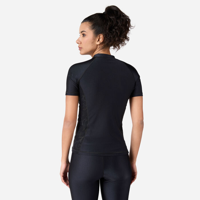 COEGA Women's Swimming Rashguard Black image number 1