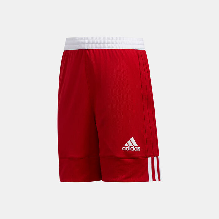 adidas Kids' 3G Speed Reversible Shorts Red image number 0