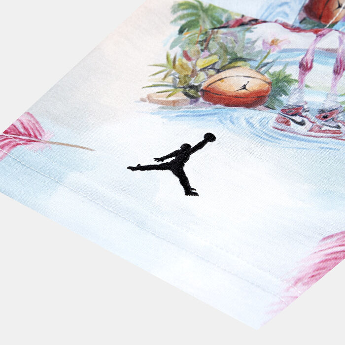 Nike Kids' Flamingo Printed T-Shirt White Nike Kids' Flamingo Printed T-Shirt White image number 2