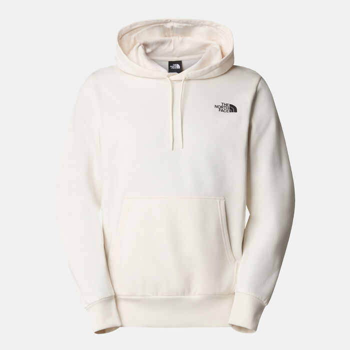 The North Face Men's Logo Hoodie White The North Face Men's Logo Hoodie White image number 0