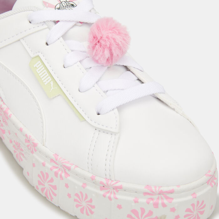 PUMA Kids' x Trolls Mayze Crashed Shoes White PUMA Kids' x Trolls Mayze Crashed Shoes White image number 4