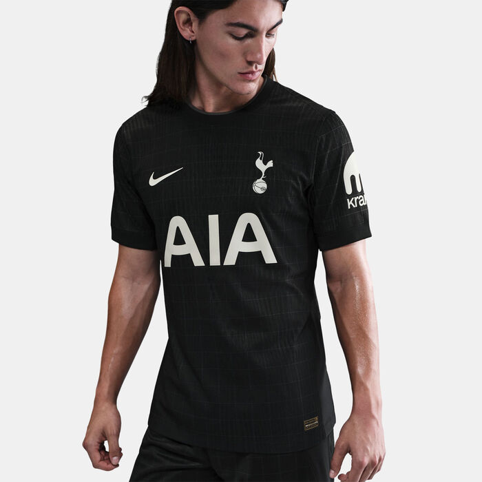 Nike Men's Tottenham Hotspur 2025/26 Away Authentic Football Jersey Black Nike Men's Tottenham Hotspur 2025/26 Away Authentic Football Jersey Black image number 3