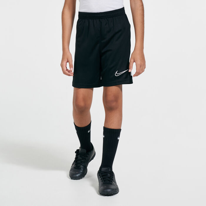 Nike Kids' Dri-FIT Academy Knit Football Shorts (Older Kids) Black image number 0