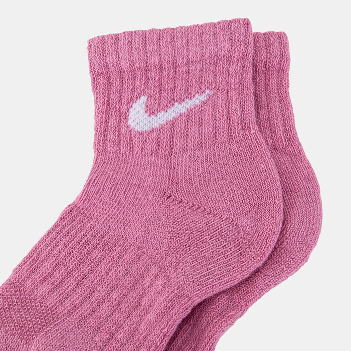 Nike Kids' Dri-FIT Performance Basics Quarter Socks (6 Pairs) Multi-Color Nike Kids' Dri-FIT Performance Basics Quarter Socks (6 Pairs) Multi-Color image number 1