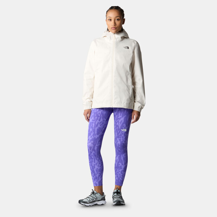 The North Face Women's Quest Rain Jacket White The North Face Women's Quest Rain Jacket White image number 2