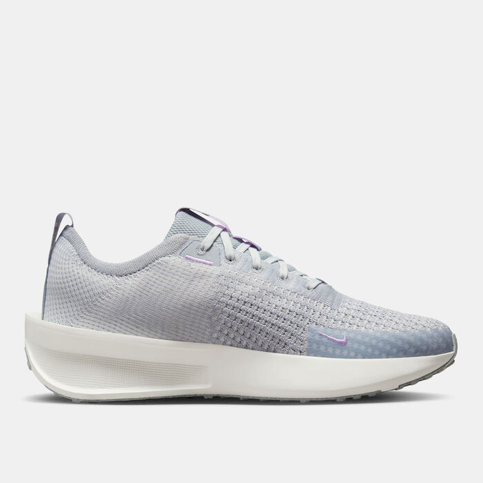 Nike Women's Interact Road Running Shoes Grey Nike Women's Interact Road Running Shoes Grey image number 2