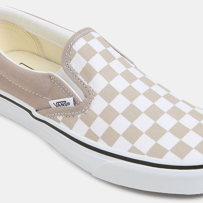 Vans Women's Classic Slip-On Shoes Grey image number 3