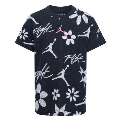 Nike Kids' Essentials Allover Print T-Shirt Black
