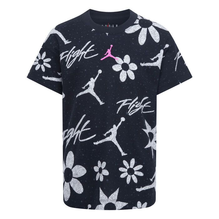 Nike Kids' Essentials Allover Print T-Shirt Black image number 0