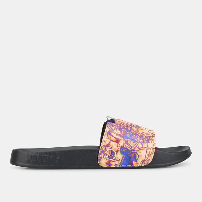 PUMA Men's Mercedes APF1 Leadcat 2.0 Unstoppable Slides Orange PUMA Men's Mercedes APF1 Leadcat 2.0 Unstoppable Slides Orange image number 1