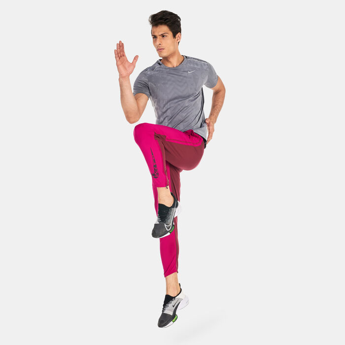 Nike Men's Dri-FIT Run Division Challenger Flash Pants Purple Nike Men's Dri-FIT Run Division Challenger Flash Pants Purple image number 2
