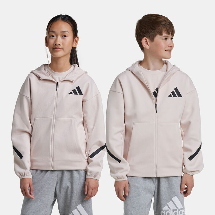 adidas Kids' Z.N.E. Hoodie Pink adidas Kids' Z.N.E. Hoodie Pink image number 0