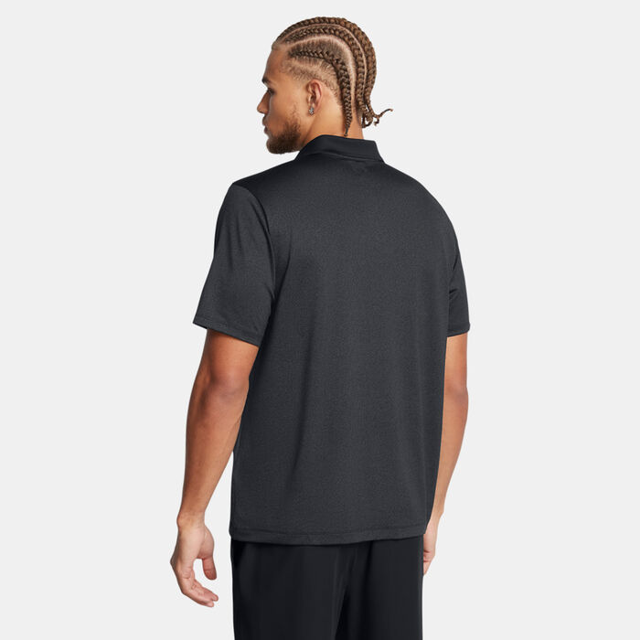 Under Armour Men's Matchplay Printed Polo Shirt Black image number 1