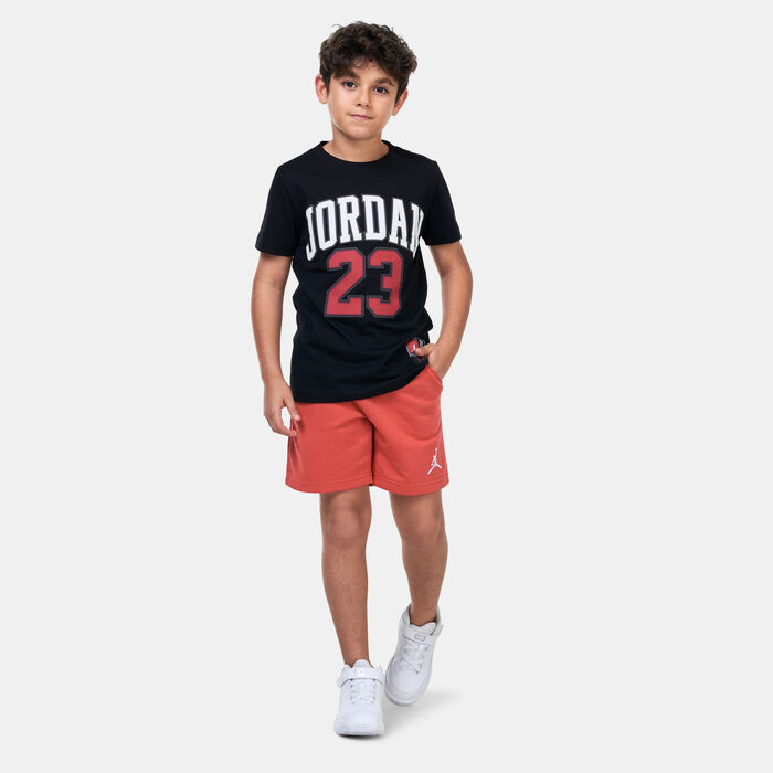 Jordan Kids' Big T-Shirt Black Jordan Kids' Big T-Shirt Black image number 2