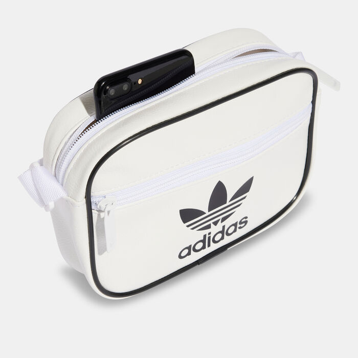 adidas Originals Men's Adicolor Classic Mini Crossbody Bag White image number 2
